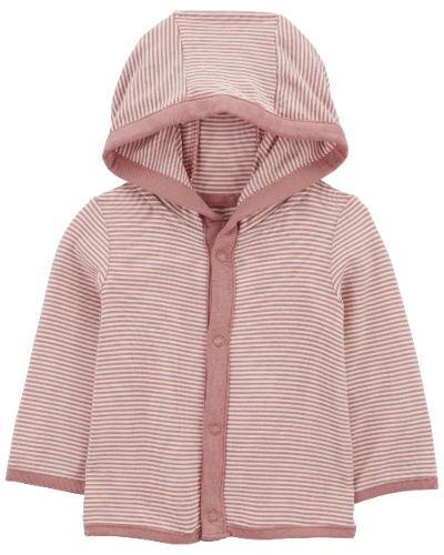 Carters - Cardigan - Newborn - Rosada
