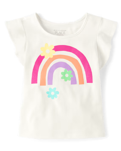 Children's Place - T Shirt - Rainbow - 4T
