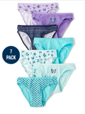 Children's Place - Ropa Interior - Nina Mariposa - XS
