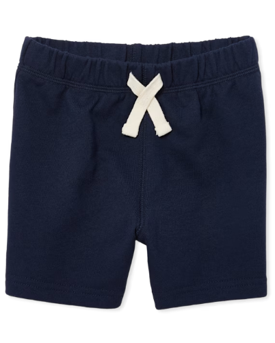 Children's Place - Pantalones Cortos - Navy French Terry