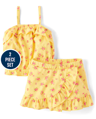 Children's Place - Conjunto - Floral - 4T