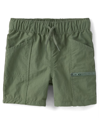 Children's Place - Pantalones Cortos - Quick Dry - Verde