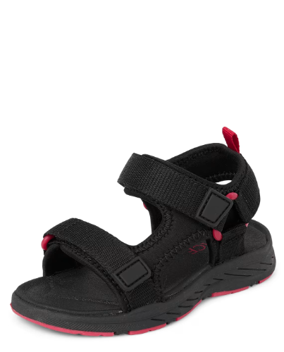 Children's Place - Sandalias - Webbed - Negro - 4