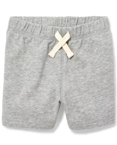 Children's Place - Pantalones Cortos - Grey French Terry