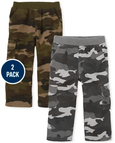 Children's Place - Pantalones - Cargo - 2 Pack - 2T