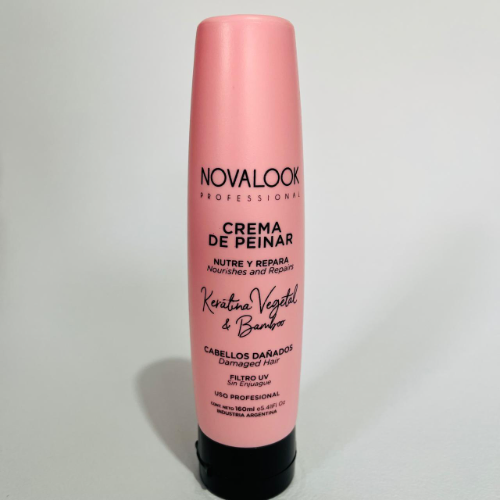 Crema Peinar  Keratina y Bamboo 160 ml.