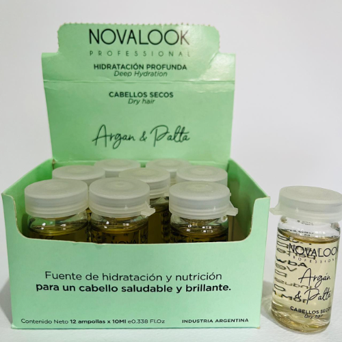Ampolla Argan y Palta