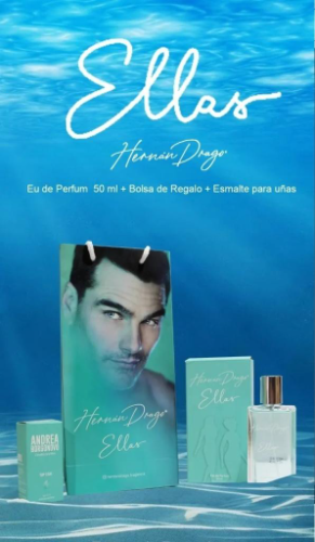 FRAGANCIA ELLAS X 50 ML (MUJER) BY HERNAN DRAGO