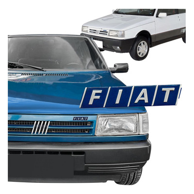 EMBLEMA FIAT AZUL MODELO VIEJO
