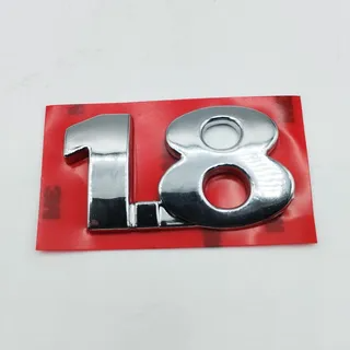 Emblema 1.8 cromado - Algi Kar