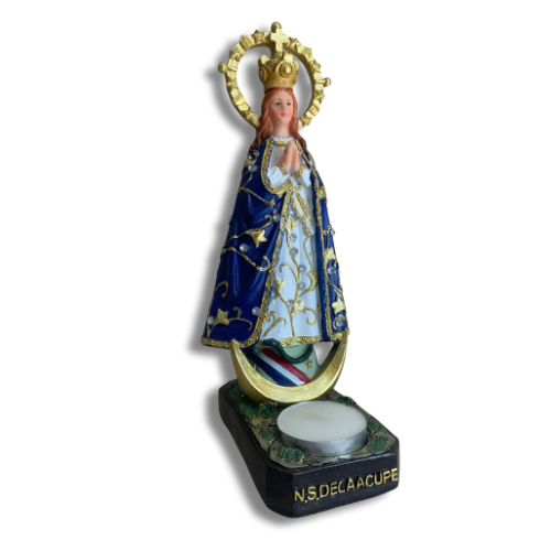 VIERGEN DE CAACUPE CON VELERO 20CM