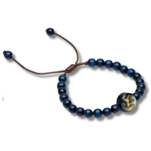 (169347) PULSERA AJUSTABLE MAD AZUM ANGEL DE LA GUARDA P/NIÑO