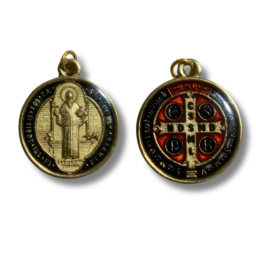 1033 MEDALLA ACRILICO DORADO SAN BENITO GRD