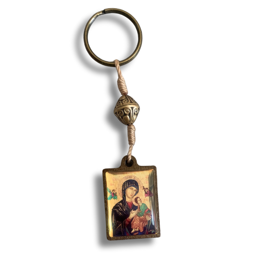 174814 LLAVERO MAD OV VIRGEN DEL PERPETUO SOCORRO ACRÍLICO