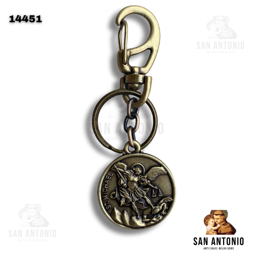 (14451) LLAVERO OV SAN MIGUEL CON FRASE