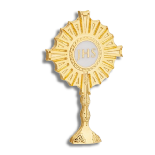 (49476) BROCHE DE LA EUCARISTIA GRANDE 5CM