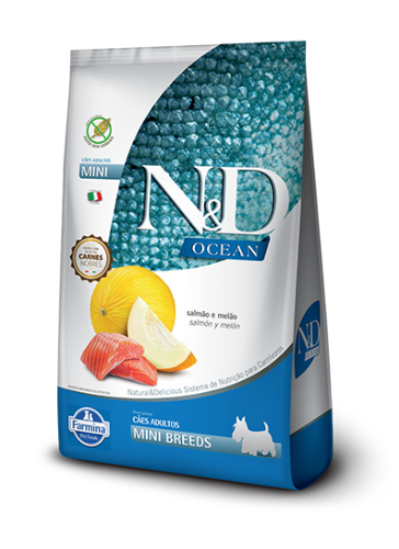 ND OCEAN CANINE SALMÃO ADULT MINI  2,5KG