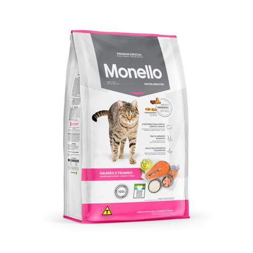 Monello Gatos Salmon y Pollo 15kg