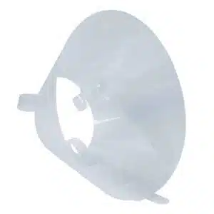 Cuello isabelino blanco 10 cm