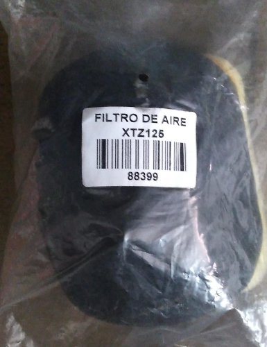 FILTRO DE AIRE XTZ125 FILA:27 COD:88399
