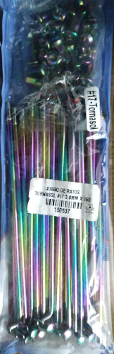 KIT DE RALLOS TORNASOL 3.8MMX150 FILA:34 COD:150537