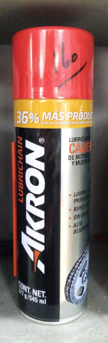 LUBRICANTE DE CADENA AKRON