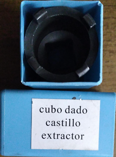 CUBO CASTILLO EXTRACTOR FILA:34