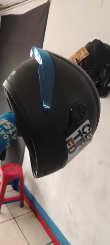 CASCO ICH COLA AZUL