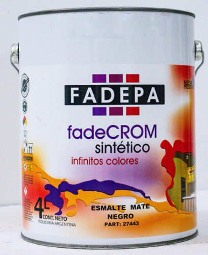 Esmalte Sintético Mate Negro