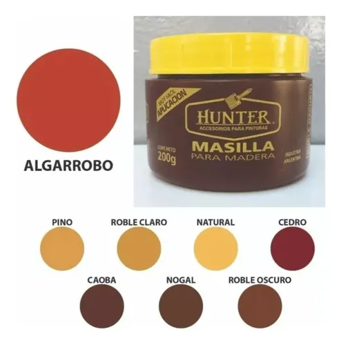 Hunter Masilla P/Madera 250g