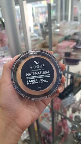 polvos vogue mate natural arena
