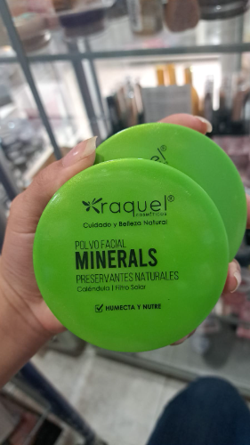 polvos mineras raquel suave