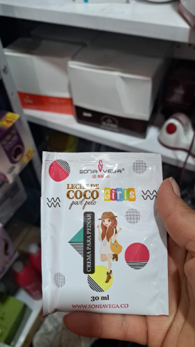 crema para peinar leche de coco niñas sonia vega