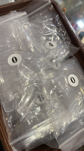 paquetes de uñas poli gel por tamaño
