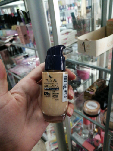 base vogue mate natural trigo