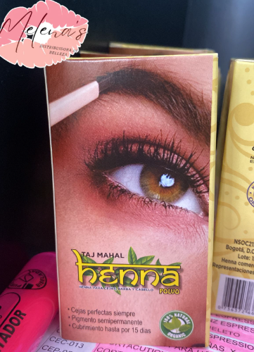 henna cejas castaño medio