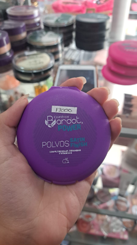 polvos bardot power morados