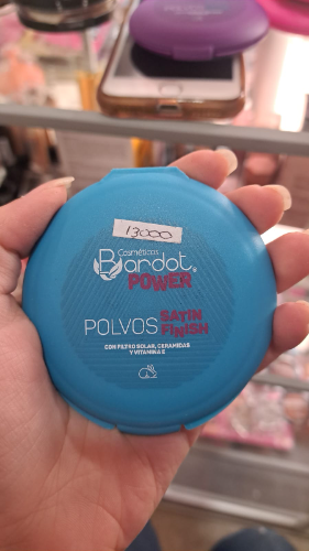 polvos bardot power  azules