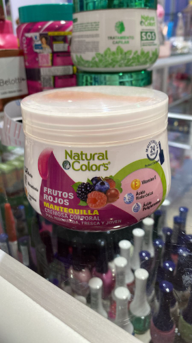 mantequilla natural colors frutos rojos