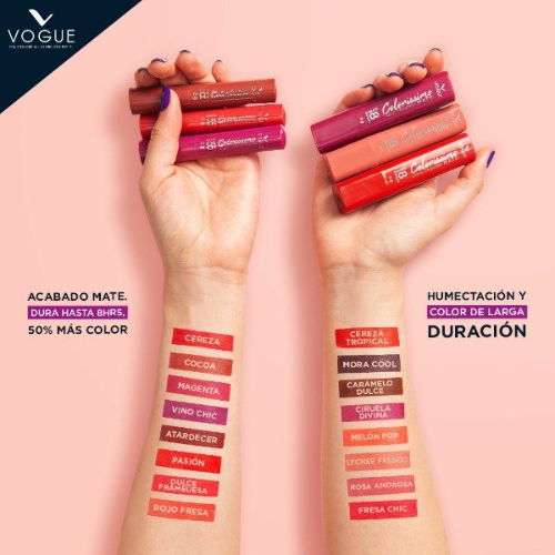 ATARDECER LABIAL COLORISIMO VOGUE