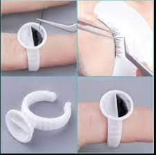 ANILLOS BLANCOS PARA PEGANTE DE PESTAÑAS