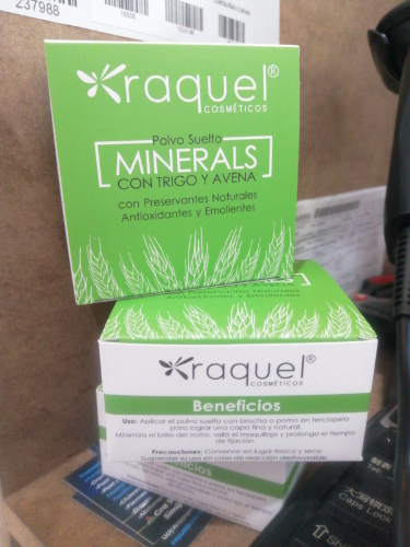 polvo suelto minerals raquel miel
