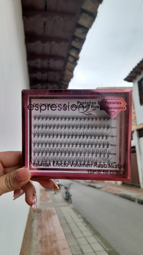 pestañas rusas caja grande espression