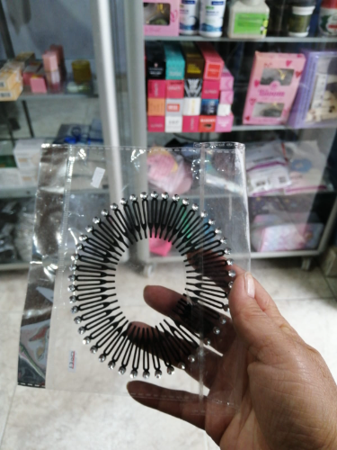diademas en peineta brillantes