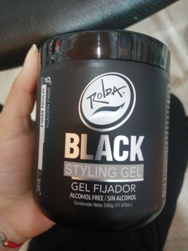gel rolda black tapa verde
