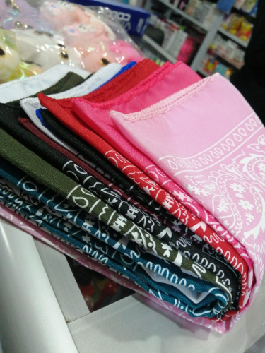 pañoletas de colores