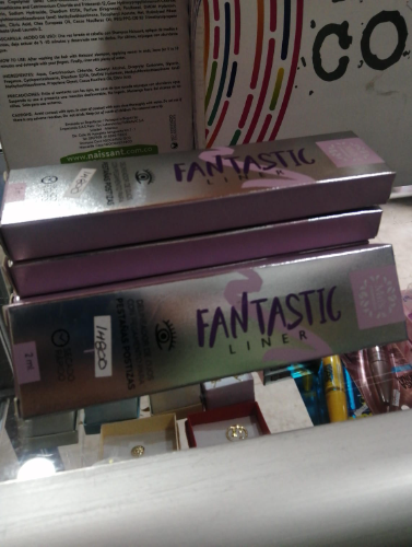 pegante de pestañas de delineador fantastic