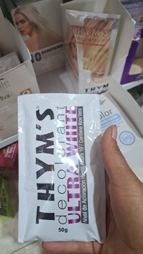 decolorante thyms blanco
