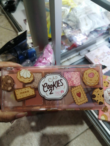 paleta de sombras cookies trendy