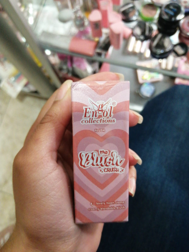 heart shaped blush